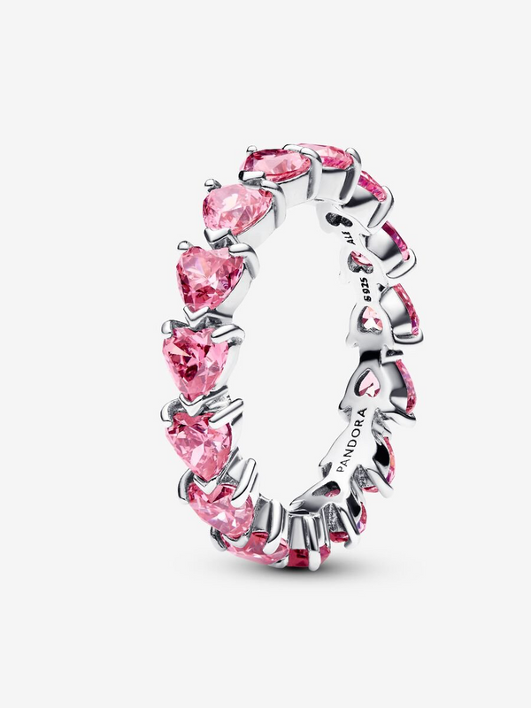 Anillo Banda Corazones