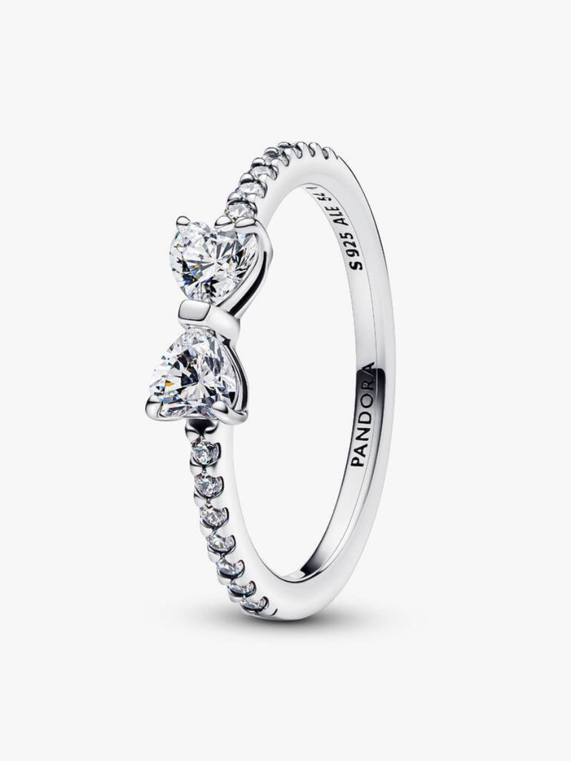 Anillo Lazo Transparente