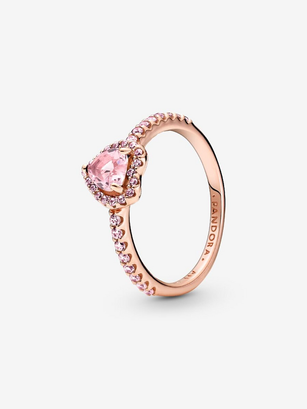 Anillo Corazón Brillante