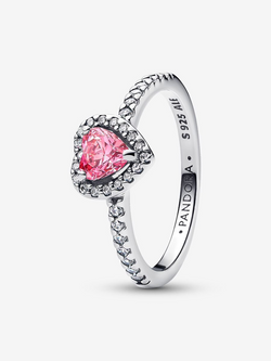 Anillo Corazón Rosa