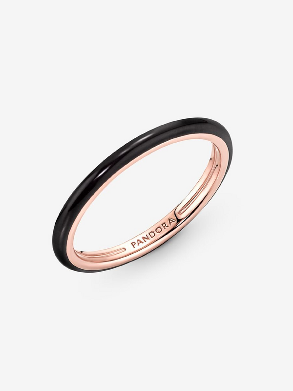 Anillo Esmalte Negro