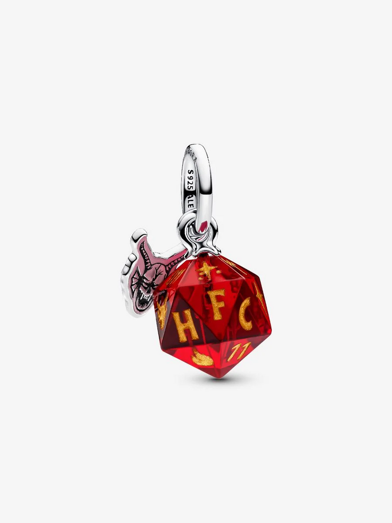 Charm Colgante Dado Club del Fuego Infernal